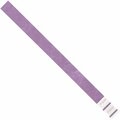 Bsc Preferred 3/4 x 10'' Purple Tyvek Wristbands, 500PK S-10751PUR